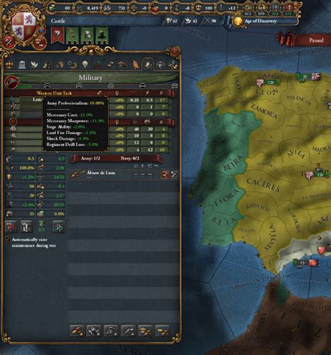 eu4 army professionalism